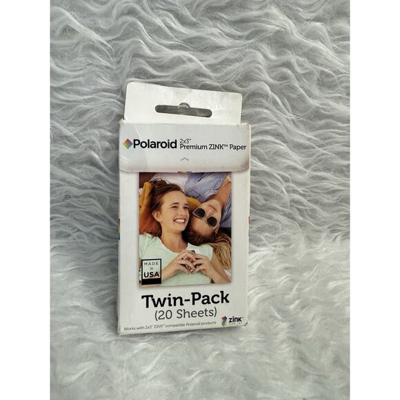 Polaroid POLZ2X320 Premium ZINK Photo Paper 2x3" - 20 Sheets New - Picture 1 of 3